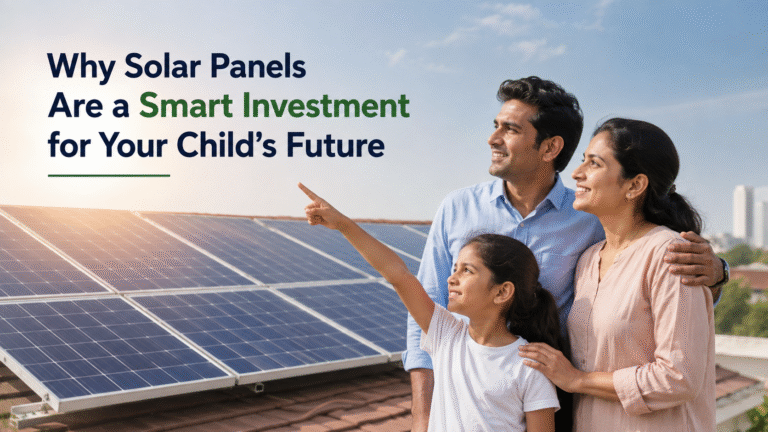 Why Solar Panels Are a Smart Investment for Your Child’s Future